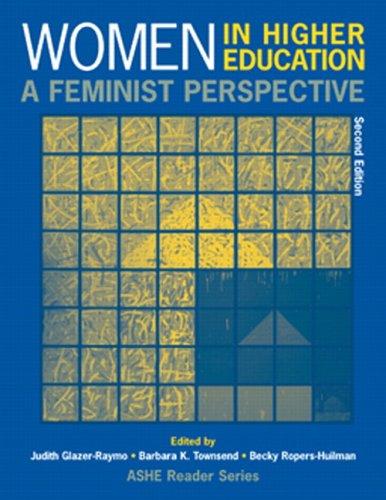 Cover for Women in higher education