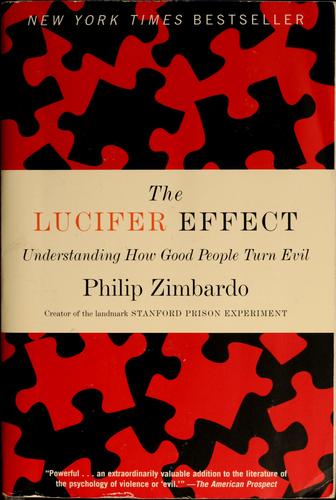 Cover for The Lucifer effect