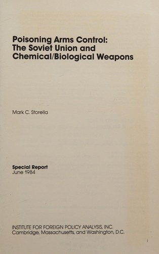Cover for Poisoning arms control