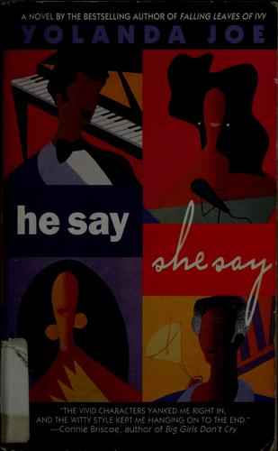 Cover for He say, she say