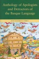 Cover for Anthology of apologists and detractors of the Basque language