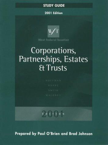 Cover for West's Federal Tax Corporations 2001