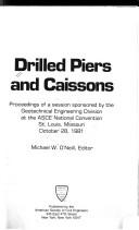 Cover for Drilled piers and caissons