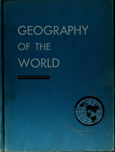 Cover for Geography of the world