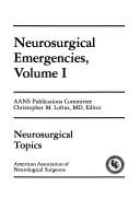 Cover for Neurosurgical Emergencies Volume I
