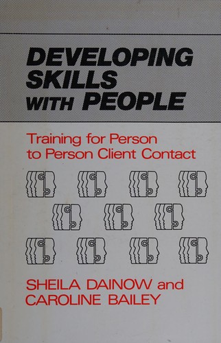 Cover for Developing skills with people