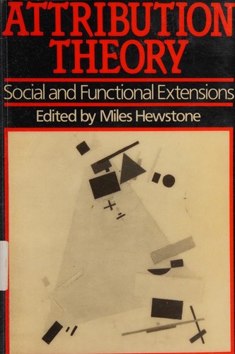 Cover for Attribution theory