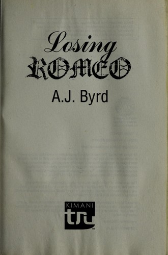 Cover for Losing Romeo