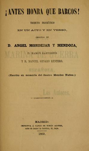 Cover for !Antes honra que barcos!