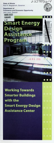Cover for Smart Energy Design Assistance Program