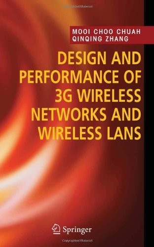Cover for Design and performance of 3G wireless networks and wireless LANs