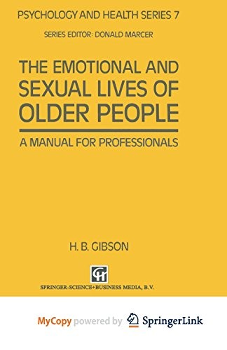 Cover for The Emotional and Sexual Lives of Older People