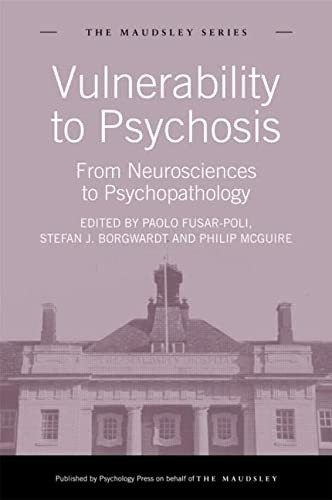 Cover for Vulnerability to psychosis