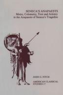 Cover for Seneca's Anapaests