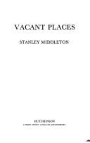 Cover for Vacant places