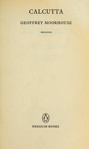 Cover for Calcutta