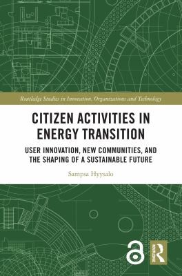 Cover for Citizen Activities in Energy Transition