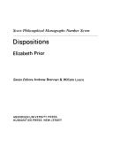 Cover for Dispositions