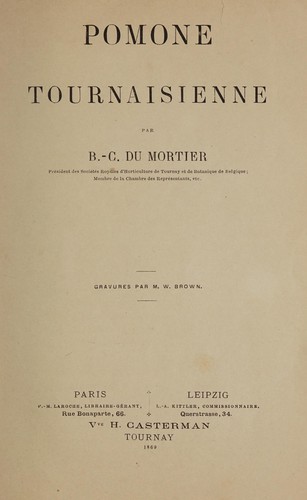 Cover for Pomone Tournaisienne