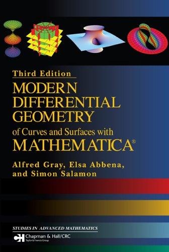 Cover for Modern Differential Geometry of Curves and Surfaces with Mathematica, Third Edition (Studies in Advanced Mathematics)