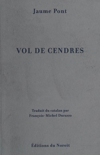 Cover for Vol de cendres