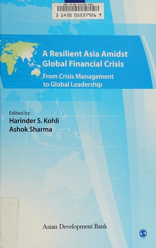 Cover for A resilient Asia amidst global financial crisis