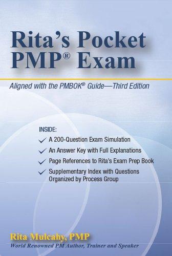 Cover for Rita's Pocket PMP Exam