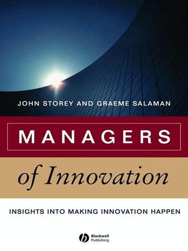 Cover for Managers of Innovation