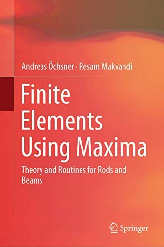 Cover for Finite Elements Using Maxima