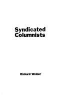 Cover for Syndicated columnists