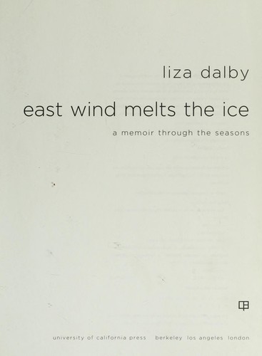 Cover for East wind melts the ice