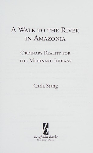 Cover for Walk to the River in Amazonia