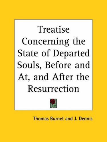 Cover for Treatise Concerning the State of Departed Souls, Before and At, and After the Resurrection