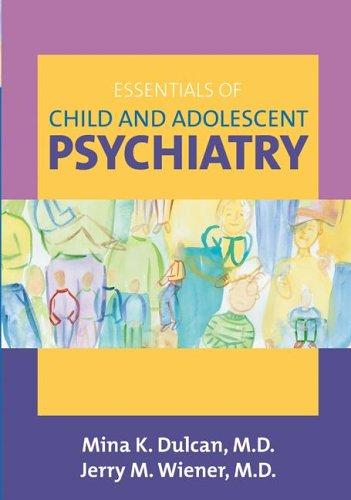 Cover for Essentials of child and adolescent psychiatry