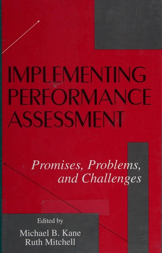 Cover for Implementing Performance Assessment