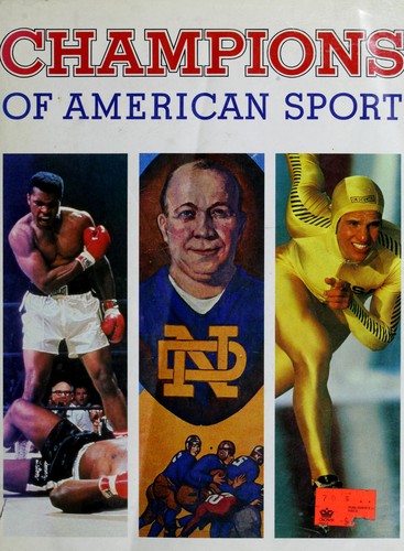 Cover for Champions of American sport