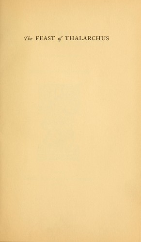 Cover for The feast of Thalarchus
