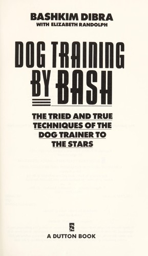 Cover for Dog training by Bash