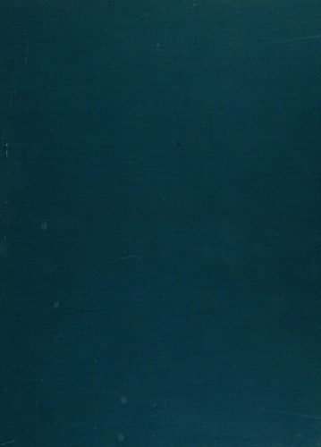 Cover for Essays in the history of architecture presented to Rudolf Wittkower