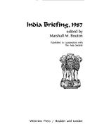 Cover for India Briefing, 1987