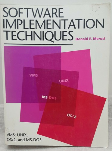 Cover for Software implementation techniques