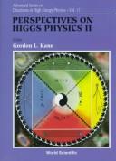 Cover for Perspectives on Higgs physics II