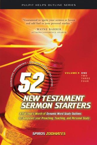 Cover for 52 New Testament Sermon Starters