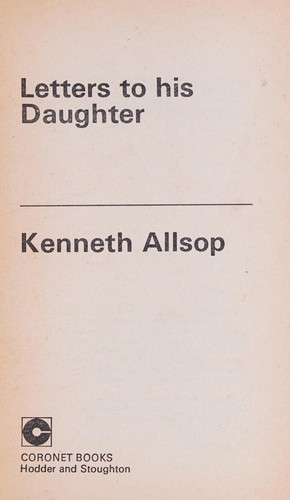 Cover for Letters to his daughter