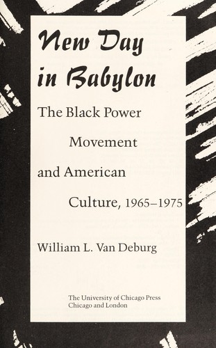 Cover for New day in Babylon