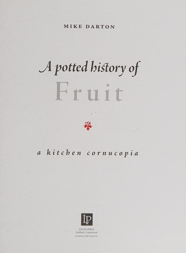 Cover for A potted history of fruit