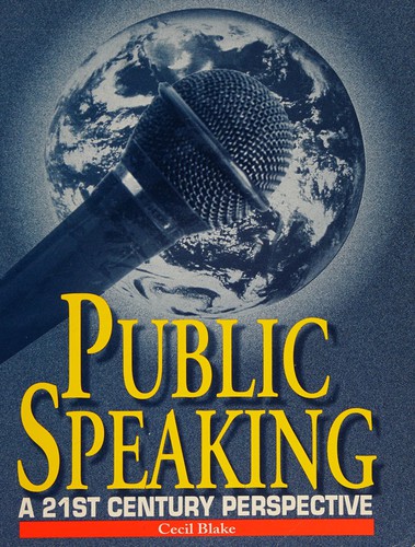 Cover for Public speaking