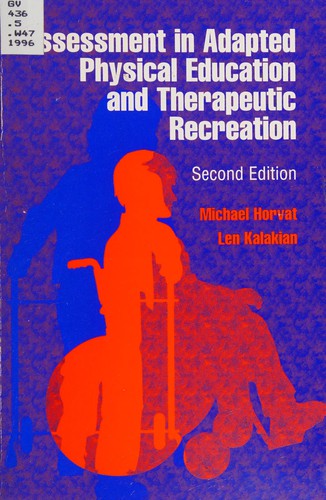 Cover for Assessment in adapted physical education and therapeutic recreation