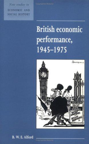 Cover for British economic performance, 1945-1975