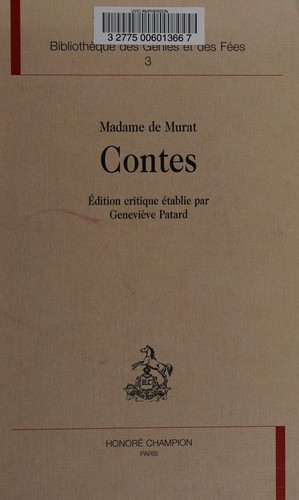 Cover for Contes
